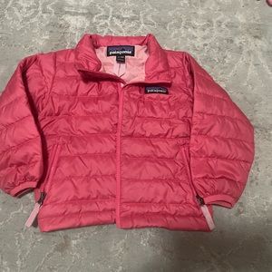 Patagonia down coat 12-18m.